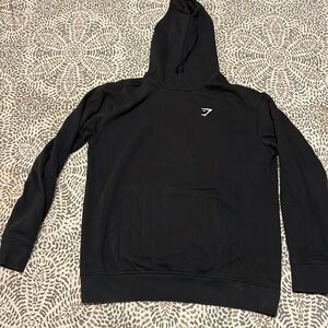 Gymshark black hoodie, size small